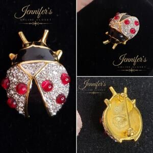 Joan Rivers Lady Bug Pin